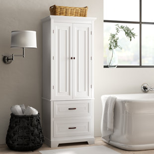 Bathroom Cabinet Linen Tower – Everything Bathroom